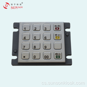 PIN3 Certified Encryption PIN pad for Payment Kiosk